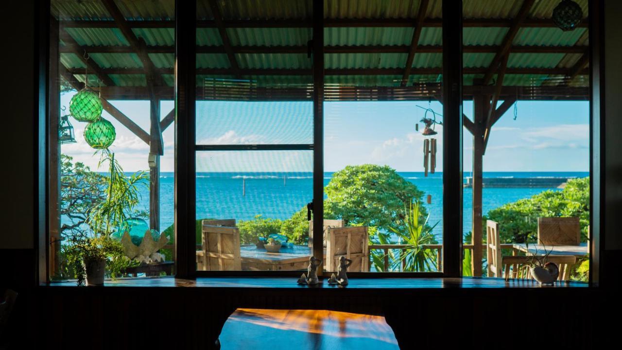 Sunset Beach House Onna Exterior photo